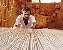 Dying Craft: Weaving as an occupation is at a critical  juncture in its long and  textured history.   Photo by Sashi Sivramkrishna