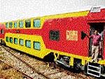AC double-decker train for Jaipur