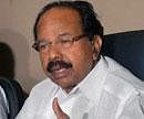 Union Minister for Law and Justice M. Veerappa Moily. PTI Photo