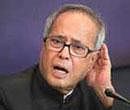 Finance Minister Pranab Mukherjee