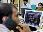Sensex falls 66 pts on Q1 nos, rate hike fears