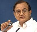 Home Minister P Chidambaram . File Photo