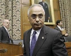Standard & Poor's President Deven Sharma leaves Capitol Hill- Reuters File photo