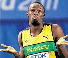Usain Bolt. AP