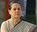 Congress President Sonia Gandhi- AP File photo