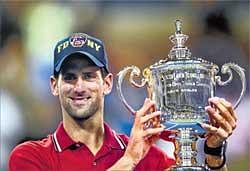 Serbian Juggernaut: World number one Novak Djokovic added another feather to his cap by clinching his third Grand Slam title of the year on Monday. AFP