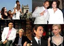 Hollywood celebrties with Indian connection