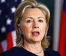 US Secretary of State Hillary Clinton . File Photo