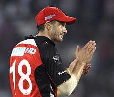 South Australian Redbacks' captain Michael Klinger. AP