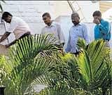 CBI team conducts a raid at former Union telecom minister Dayanidhi Marans residence in Chennai on Monday. PTI