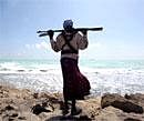A file picture taken on January 7, 2010 shows an armed Somali pirate. AFP Photo