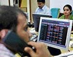 Sensex down 57 pts as RIL, TCS drag down market