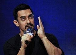 Indian Bollywood actor Aamir Khan. AFP