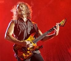 Metallica's guitarist Kirk Hammett. AFP file photo