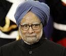 India's Prime Minister Manmohan Singh leaves after a meeting at the G20 summit in Cannes, France on Thursday,AP