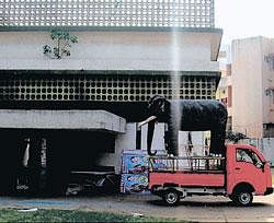 A file photo of Kino theatre that was demolished on Sunday.