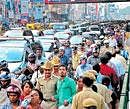 relieved Shopkeepers are happy with the increasing number of people coming to MG Road.