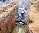 Roads in a mess after drainage works in Shastrinagar, HAL, Annasandra Palya and other areas of Bangalore East. DH Photo