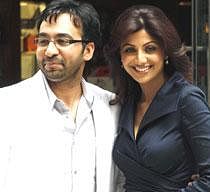 Bollywood actress Shilpa Shetty with businessman husband Raj Kundra. File Photo