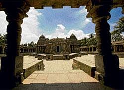 Stunning Symmetry The Keshava temple at  Somnathpur. Photo by Hema Narayanan