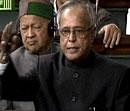 Finance Minister Pranab Mukherjee speaks in the Lok Sabha in New Delhi on Wednesday. PTI