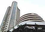 Sensex up 157 pts, rises fourth day on FII buying bluechips