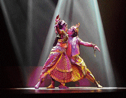theatrical moves Kumar Sambhav was the concluding ballet of the Summer Ballet Festival 2012.