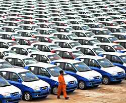 Auto companies stop production as demand slump continues