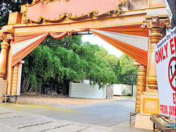 Empty: Wedding halls in the City will now wear a deserted look.