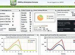 A screenshot of the IPMPlus application.