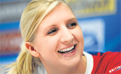 GOLDEN&#8200;GIRL Olympic champion Rebecca Adlington carries British hopes of a medal from the swimming events in London.