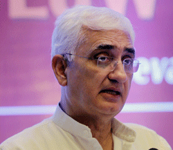 Union Minister for Law and Justice & Minority Affairs, Salman Khurshid. PTI