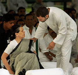 It's upto Rahul to take a call, says Sonia