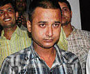 Amar Jyoti Kalita, the main accused in Guwahati molestation case, after his arrest in Varanasi on Monday. PTI
