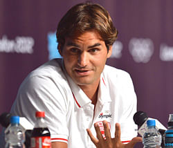 Roger Federer. AFP