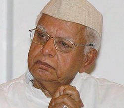 A file photo of veteran Congress leader ND Tiwari who has been confirmed as the biological father of Rohit Shekhar according to a DNA report revealed by the Delhi High Court on Friday. PTI Photo