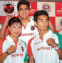 ready to punch Boxer Vijender Singh has been largely  responsible for a sea change in Indian boxing. ap