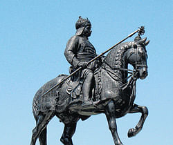 Rana Pratap Singh statue in Udaipur