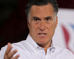 Republican presidential candidate Mitt Romney. AP