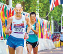 Russian Sergey Kirdyapkin won the 50km walk with a new Olympic record on Saturday. DH Photo