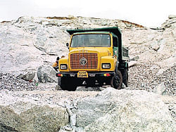 The district lacks adequate measures to curb illegal transportation of granites, says the panel report. DH&#8200;Photo