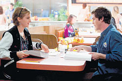 Beyond potter: Emma Watson (left) in The Perks of Being a Wallflower.