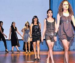Jyothi Nivas College students in Gothic style walked away with the third prize.