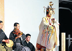 Graceful: The Noh performance.