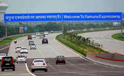 The Yamuna Expressway - PTI