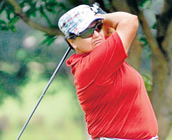 going strong: Smriti Mehra, who turned 40 this year, is confident of making the grade to the LPGA or Ladies European Tour once again. dh photo/ bh shivakumar