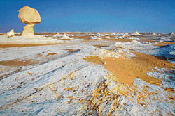 Sandy spectacle: White Desert