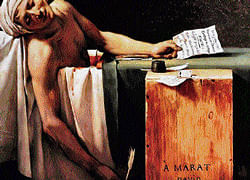 Iconic: Jacques-Louis Davids The Death of Marat.