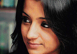 Film favourite: South Indian film actress, Trisha.