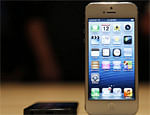 File photo of the iPhone 5 on display after its introduction during Apple Inc.'s iPhone media event in San Francisco. Reuters